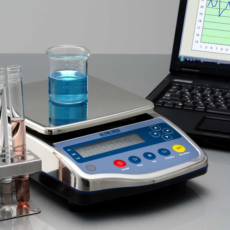 Rozsdamentes vezérlőmérleg